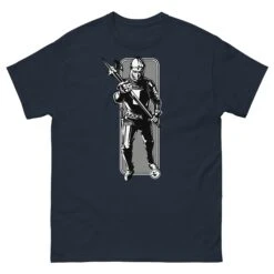 Running Knight - Tod Cutler T Shirt -Tod Cutler Shop mens classic tee navy front 65c248cf8d1ac