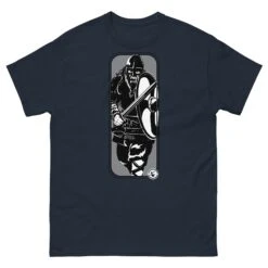 Running Viking - Tod Cutler T Shirt -Tod Cutler Shop mens classic tee navy front 65c254aa9116c