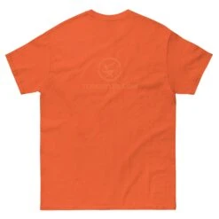 Running Roman - Tod Cutler T Shirt -Tod Cutler Shop mens classic tee orange back 65c2524ec2d4f