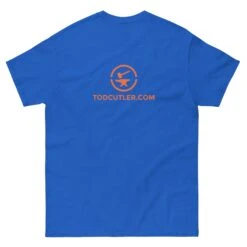 Running Knight - Tod Cutler T Shirt -Tod Cutler Shop mens classic tee royal back 65c248cf91722