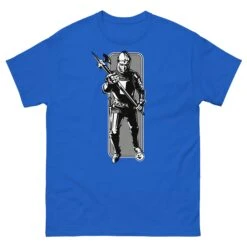 Running Knight - Tod Cutler T Shirt -Tod Cutler Shop mens classic tee royal front 65c248cf90ac2