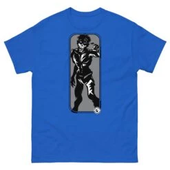 Running Zombie - Tod Cutler T Shirt 30 Running Zombie - Tod Cutler T Shirt -Tod Cutler Shop mens classic tee royal front 65c2569069571