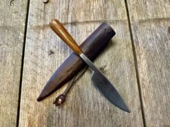 Eating Knife 16th-17thC Tudor And Stewart TCP28 22 Eating Knife 16th-17thC Tudor And Stewart TCP28 -Tod Cutler Shop tcp28withbrownscab