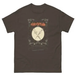 'The Bollocks' Tod Cutler T-Shirt 30 'The Bollocks' Tod Cutler T-Shirt -Tod Cutler Shop unisex classic tee dark chocolate front 6719135b0c1b7