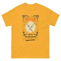 'The Bollocks' Tod Cutler T-Shirt 40 'The Bollocks' Tod Cutler T-Shirt -Tod Cutler Shop unisex classic tee gold front 6719135c2c5f7