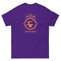 'The Bollocks' Tod Cutler T-Shirt 27 'The Bollocks' Tod Cutler T-Shirt -Tod Cutler Shop unisex classic tee purple back 6719135ad3155