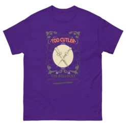 'The Bollocks' Tod Cutler T-Shirt 26 'The Bollocks' Tod Cutler T-Shirt -Tod Cutler Shop unisex classic tee purple front 6719135ac67b3