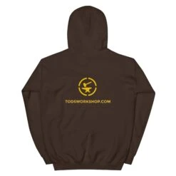 We Just Don't Know - Tod's Workshop Unisex Hoodie 29 We Just Don't Know - Tod's Workshop Unisex Hoodie -Tod Cutler Shop unisex heavy blend hoodie dark chocolate back 65c138d1c1898