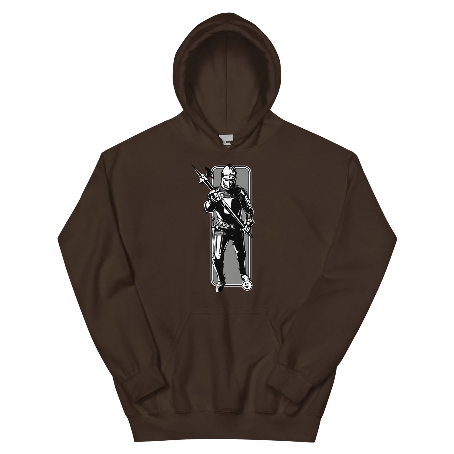 Running Knight Target - Tod Cutler Unisex Hoodie 9 Running Knight Target - Tod Cutler Unisex Hoodie - Image 7
