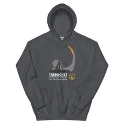 The Trebuchet - Tod's Workshop Unisex Hoodie 32 The Trebuchet - Tod's Workshop Unisex Hoodie -Tod Cutler Shop unisex heavy blend hoodie dark heather front 65c3b8754a6f2