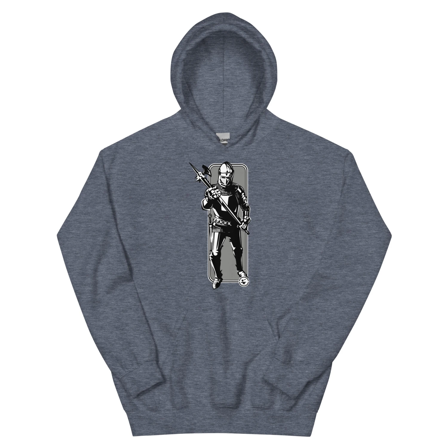 Running Knight Target - Tod Cutler Unisex Hoodie 19 Running Knight Target - Tod Cutler Unisex Hoodie - Image 17
