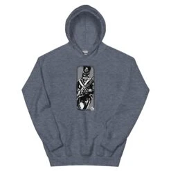 Running Redcoat Target - Tod Cutler Unisex Hoodie 38 Running Redcoat Target - Tod Cutler Unisex Hoodie -Tod Cutler Shop unisex heavy blend hoodie heather sport dark navy front 65c275664f417