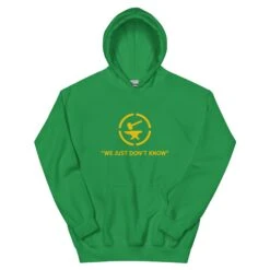 We Just Don't Know - Tod's Workshop Unisex Hoodie 38 We Just Don't Know - Tod's Workshop Unisex Hoodie -Tod Cutler Shop unisex heavy blend hoodie irish green front 65c138d1d367e