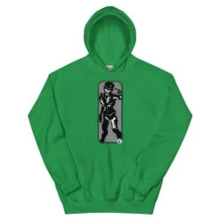 Running Zombie Target - Tod Cutler Unisex Hoodie -Tod Cutler Shop unisex heavy blend hoodie irish green front 65c2600600d20