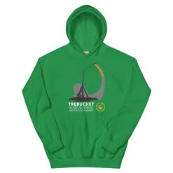 The Trebuchet - Tod's Workshop Unisex Hoodie 40 The Trebuchet - Tod's Workshop Unisex Hoodie -Tod Cutler Shop unisex heavy blend hoodie irish green front 65c3b8755b852