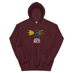 Fistful Of Bolts - Tod's Workshop Unisex Hoodie 26 Fistful Of Bolts - Tod's Workshop Unisex Hoodie -Tod Cutler Shop unisex heavy blend hoodie maroon front 65c3b70a31018