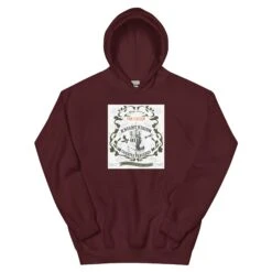 Knight Vision (light) - Tod Cutler Unisex Hoodie -Tod Cutler Shop unisex heavy blend hoodie maroon front 65c3bba07bb9a