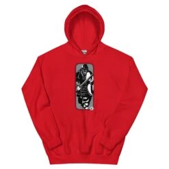Running Viking - Tod Cutler Unisex Hoodie 30 Running Viking - Tod Cutler Unisex Hoodie -Tod Cutler Shop unisex heavy blend hoodie red front 65c13d4d07fdf