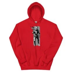Running Knight Target - Tod Cutler Unisex Hoodie 30 Running Knight Target - Tod Cutler Unisex Hoodie -Tod Cutler Shop unisex heavy blend hoodie red front 65c2711033fb8