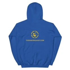 The Trebuchet - Tod's Workshop Unisex Hoodie 35 The Trebuchet - Tod's Workshop Unisex Hoodie -Tod Cutler Shop unisex heavy blend hoodie royal back 65c3b8754fd7f