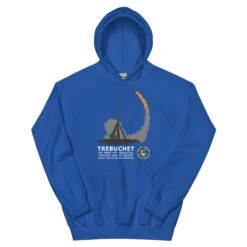 The Trebuchet - Tod's Workshop Unisex Hoodie 34 The Trebuchet - Tod's Workshop Unisex Hoodie -Tod Cutler Shop unisex heavy blend hoodie royal front 65c3b8754d572