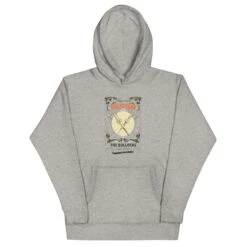 The Bollocks - Tod Cutler Hoodie -Tod Cutler Shop unisex premium hoodie carbon grey front 672dea28540f8